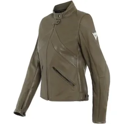 Dainese Santa Monica Perforierte Damen Motorrad Lederjacke