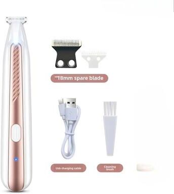 Uplifted Finds Smart Waterproof Pet Hair Shaver And Local Trimmer assembly