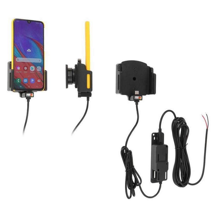 Brodit Halter Universal aktiv USB Type-C (Breite 62-77 mm / Dicke 2-10 mm) Molex (727202)