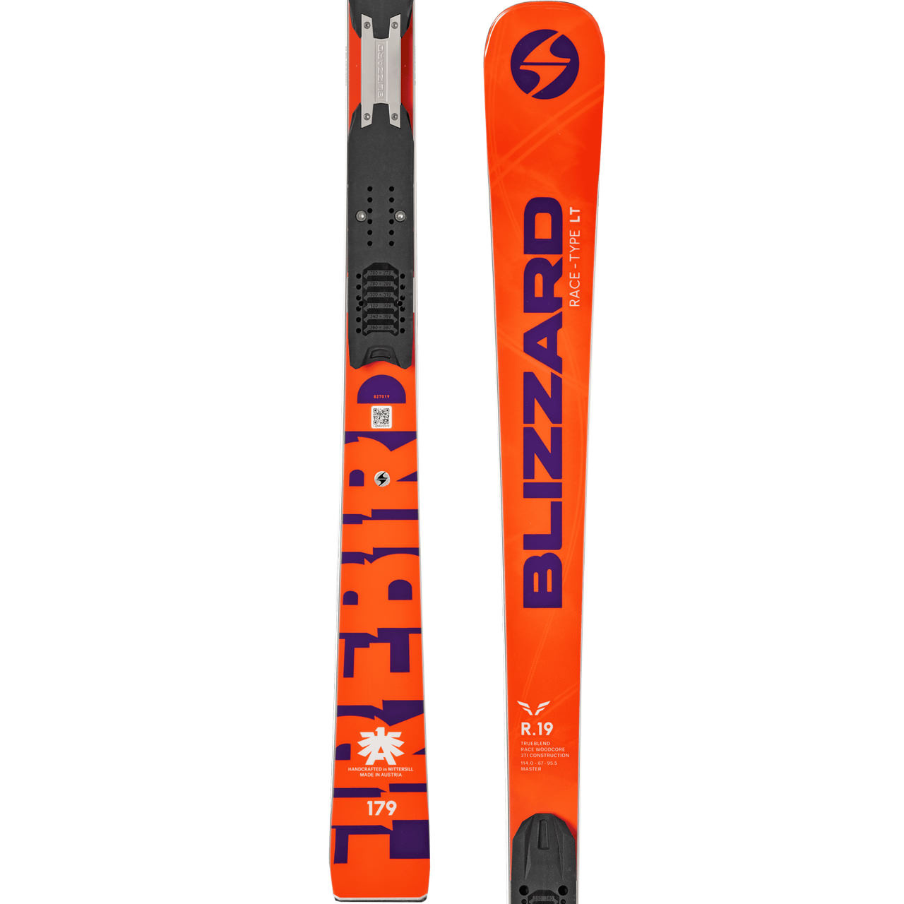 Blizzard Firebird Race Type LT Orange Race Plate - 179 cm