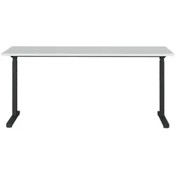 Germania-Werke Schreibtisch höhenverstellbar (mechanisch) »Profiline II« 160 cm grau, 160x80x80 cm