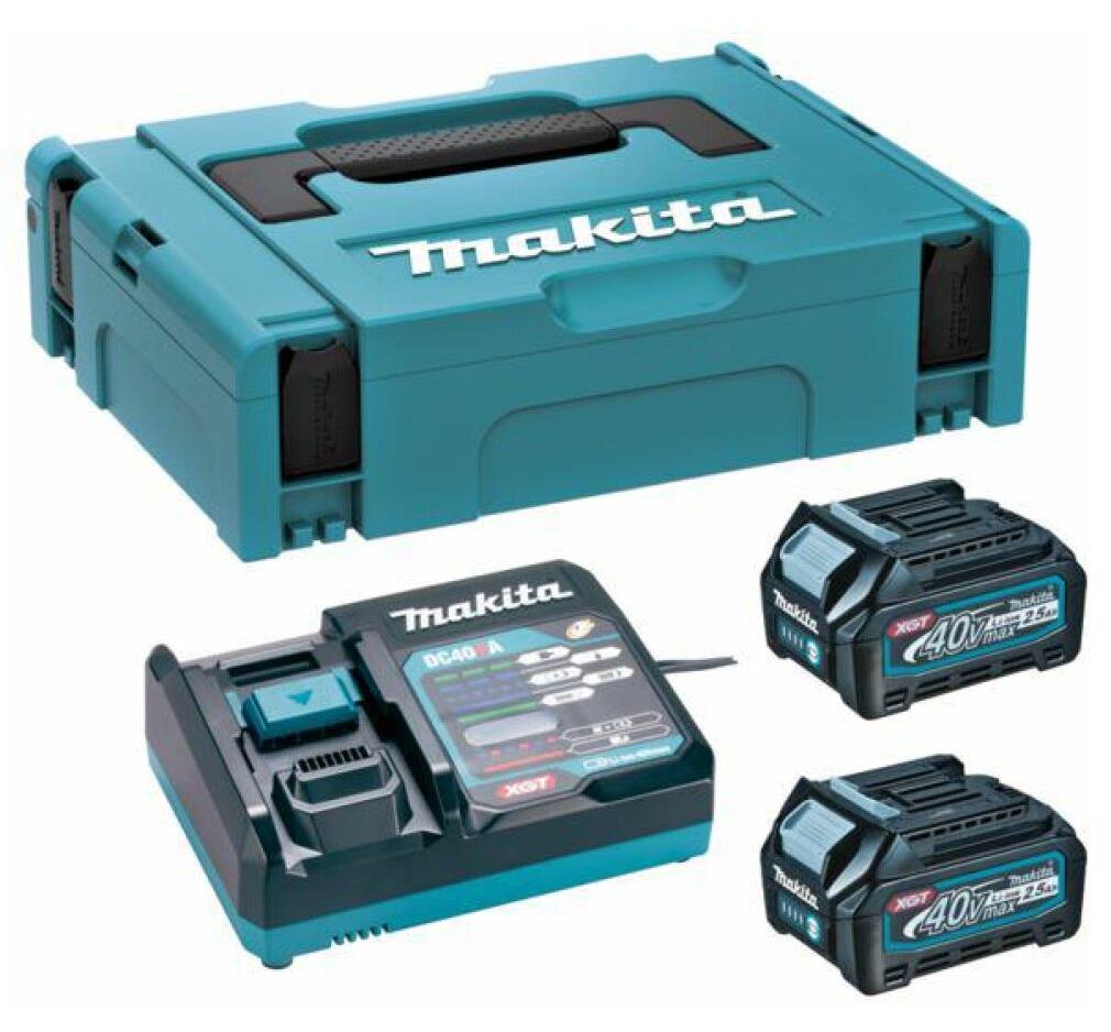 Makita Werkzeugakkus mit Schnellladegerät 191J81-6 Li-Ion 2.5 Ah