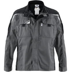 Blousonjacke "BESTWORK NEW" - S - grau/schwarz
