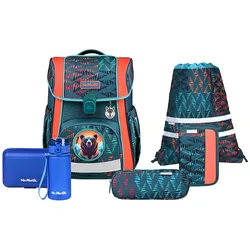 McNeill Bravo Schulranzen-Set 9-teilig, Bear