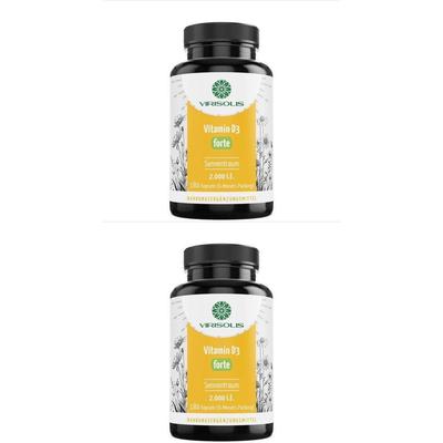Virisolis Vitamin D3 forte 2.000 I.e. Kapseln 2x 2x180 St