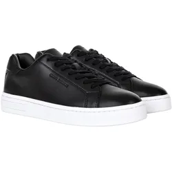 A|X ARMANI EXCHANGE Damen Sneaker - Action Leather, Turnschuh, Low, Echtleder Schwarz / EUR 41