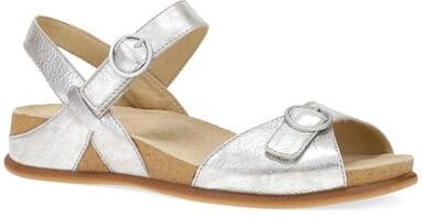 Women's Candace Champagne Metallic Sandal by Dansko in Champagne (Size 41 M)
