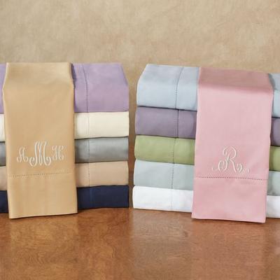 Elite Home Products Inc Hem Stitch Sheet Set, California King, Navy