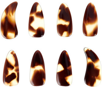 Thomann GuZheng Picks OCV 8pcs S Imitation nacre foncée