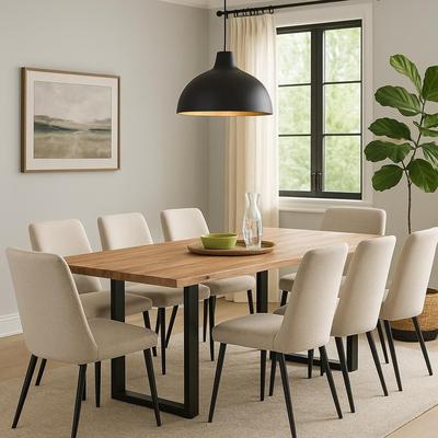 Timbergirl Acacia Live Edge Dining Table