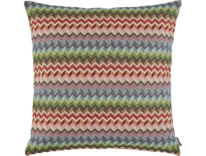 Dekokissen H.O.C.K. Sila , bunt (bunt, gemustert), B:50cm L:50cm, Baumwolle, Polyester, Dekokissen_Sitzkissen_Kissenhüllen, Dekokissen, im Boho-Style, Kissenhülle mit Füllung, 1 Stück