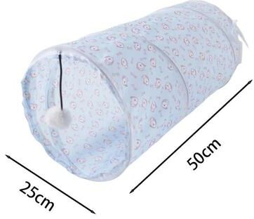 Uplift Picks Collapsible Cat Tunnel Interactive Pet Play Tube For Indoor And Outdoor Exercise Training b