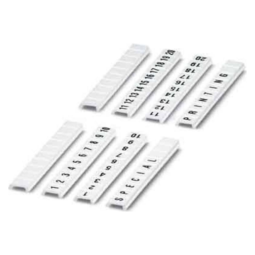 Phoenix Contact Phoenix 0808626:0011 Terminal block markers 10Stück(e) Klemmenblockzubehör (25 mm) (0808626:0011)