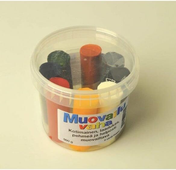 Modellera bivax 500g 8 fÃ¤rger