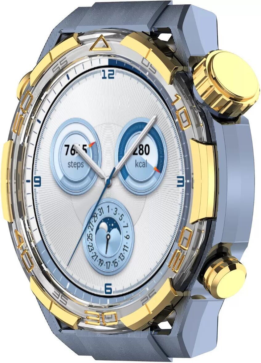 INF Hohle Schutzhülle aus PC, kompatibel mit Huawei Watch GT5 46mm - Mehrere Farben Blau