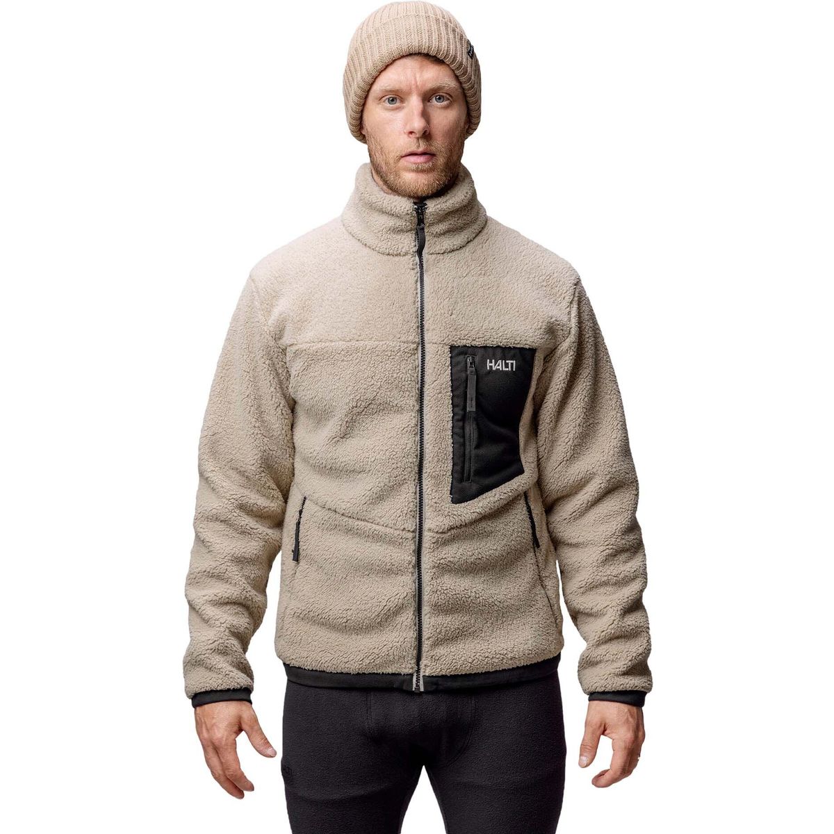 Halti Lumista Polar Fleece Jacket Men's abbey stone grey (F24) L 088-0258-F24-L