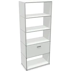 Bosse Solutions Schrank Chrom Weiss