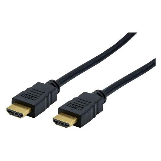 Générique High Speed HDMI cord with Ethernet gold- 1,5 m (1.50 m) (128826)