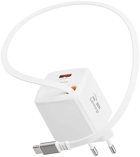 Swissten SlideCharge GaN 30W, Weiß