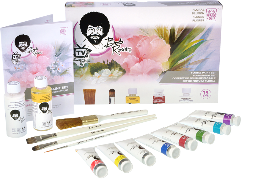 Bob Ross Olieverf Basic Painting Set   720867070526   Verf