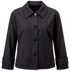 Jersey-Jacke Peter Hahn grau, 36