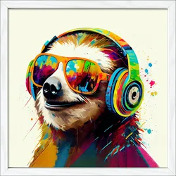 Gerahmtes Bild (BHT 32,50x32,50x1,80 cm) - bunt - BHT 32,50x32,50x1,80 cm