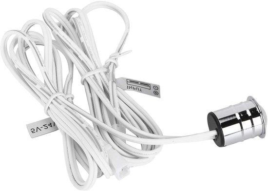 Infrarood Lichaamssensor met LED Bewegingsschakelaar voor Automatische Kastverlichting, Aluminium, 5V-24V DC