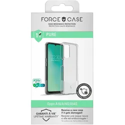 Bigben Connected FC Transp. CasePure Oppo A16/16S/54S 4G (Oppo A16), Smartphone Hülle, Transparent