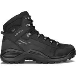 Lowa Herren Renegade Evo GTX Mid WIDE (breit) - 44.5 - TIEFSCHWARZ