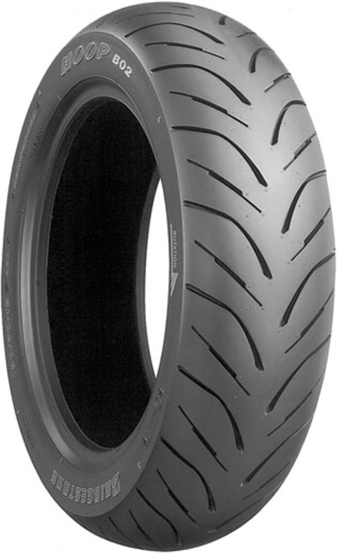 BRIDGESTONE B02 150/70-14 TL, Pneus para motas traseiro