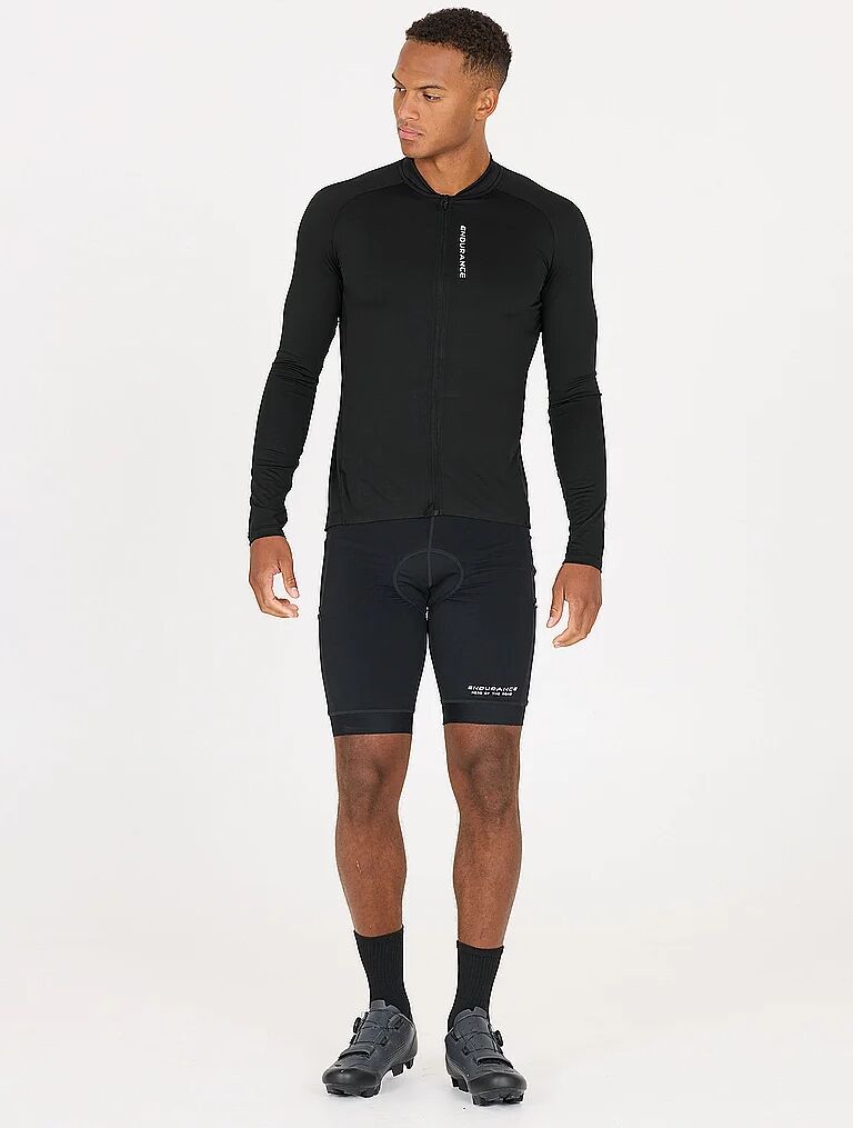 ENDURANCE Herren Winter Radtrikot Paxton schwarz   M M