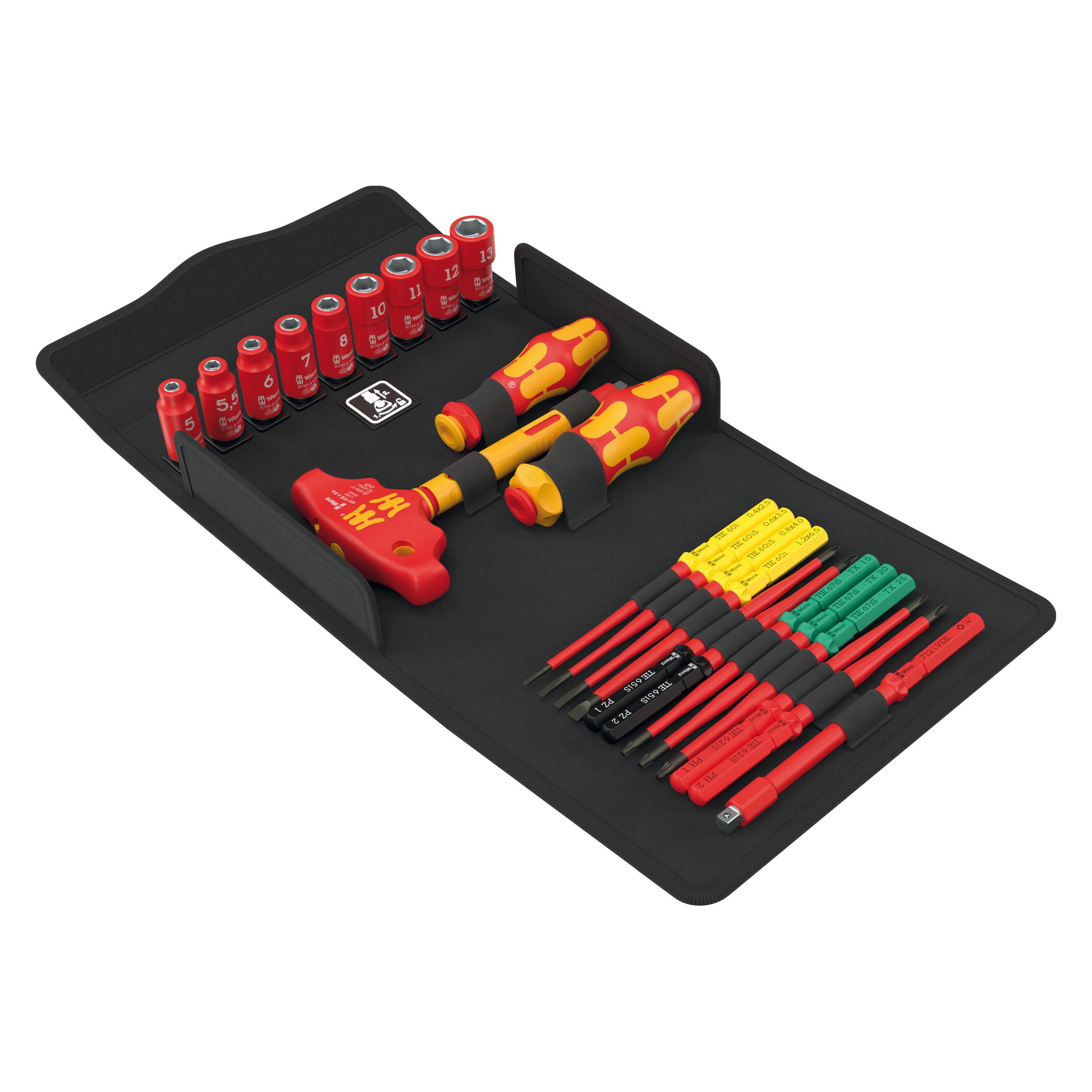 Wera Allrounder 1 (Aussensechskant, Aussenvierkant, Innensechskant, Phillipps-Kreuzschlitz (PH), Pin-torx, Pozidriv-Kreuzschlitz (PZ), Schlitz, Vierkant) (05006632001)