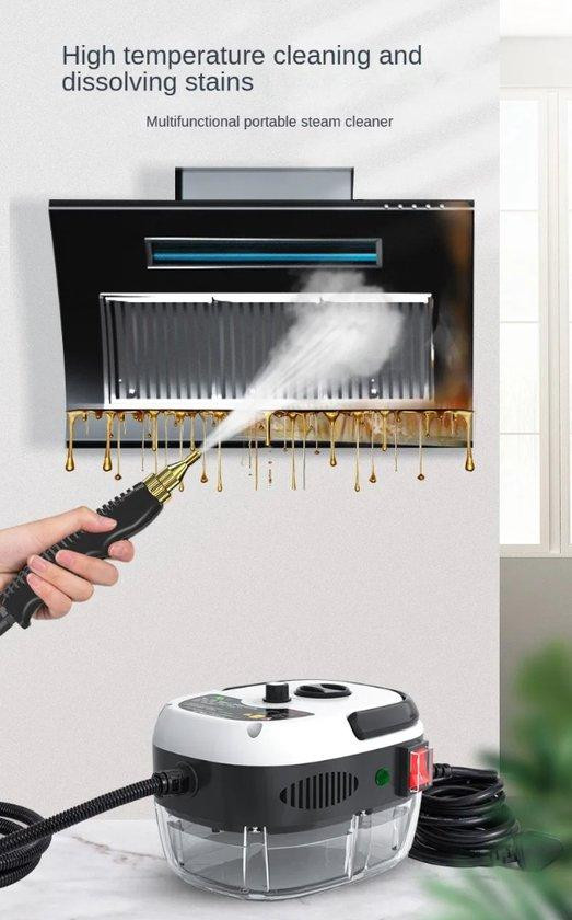 WAN Stoomreiniger en Tapijtreiniger met 2500W en 105°C voor Keuken en Badkamer