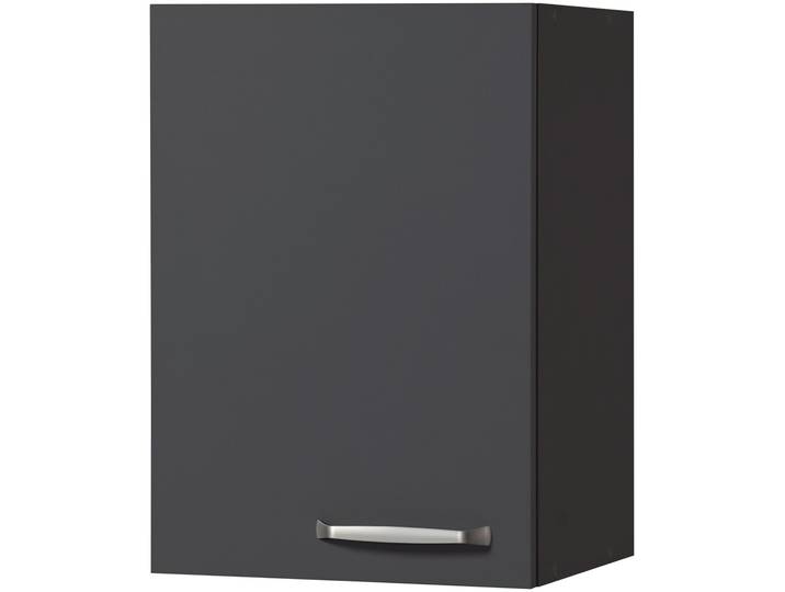 Hängeschrank WIHO KÜCHEN Michigan , grau (front und korpus: anthrazit), B:40cm H:56,5cm T:35cm, Schränke, Hängeschrank