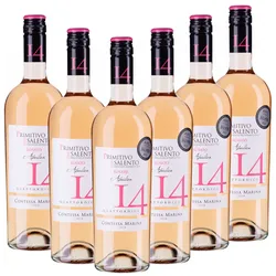 Contessa Marina Primitivo Salento IGT Rosato 14 Contessa Marina Italien  trocken - 6er Karton