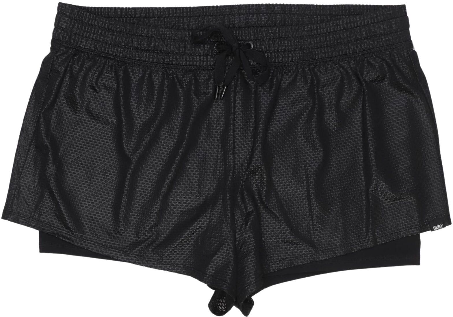 Dkny C Damen Shorts, Schwarz, Gr. XL, Synthetik / Elasthan - Second Hand