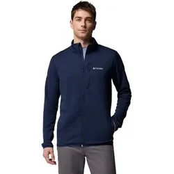 COLUMBIA Herren Rolli Essential Hike Grid Fleece Full Zip, Größe XL in Blau Blau