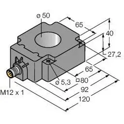 Turck Sensor BI50R-Q80 #1534609