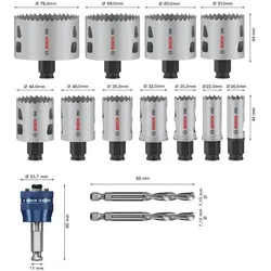 BOSCH Lochsägen-Set »PRO Multi Material PC Plus« 14-teilig