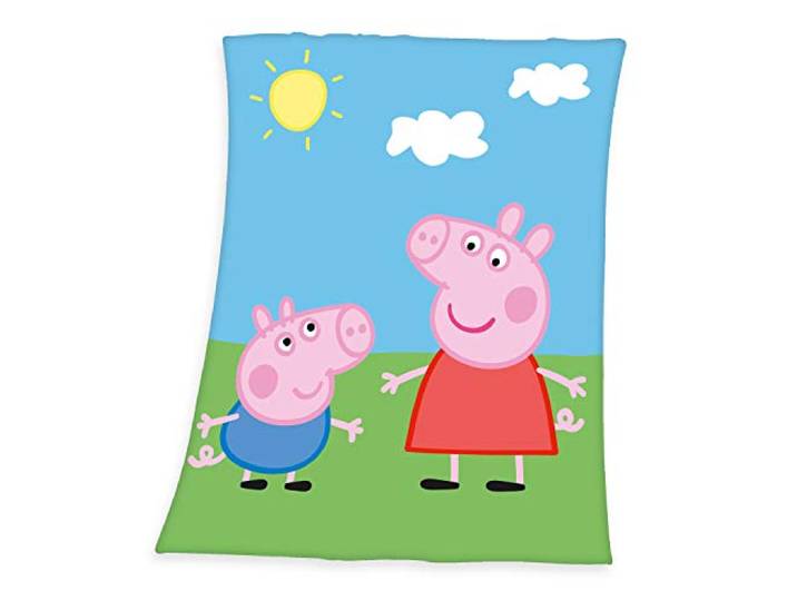 Herding Kuscheldecke, Peppa Pig, 130 x 160 cm