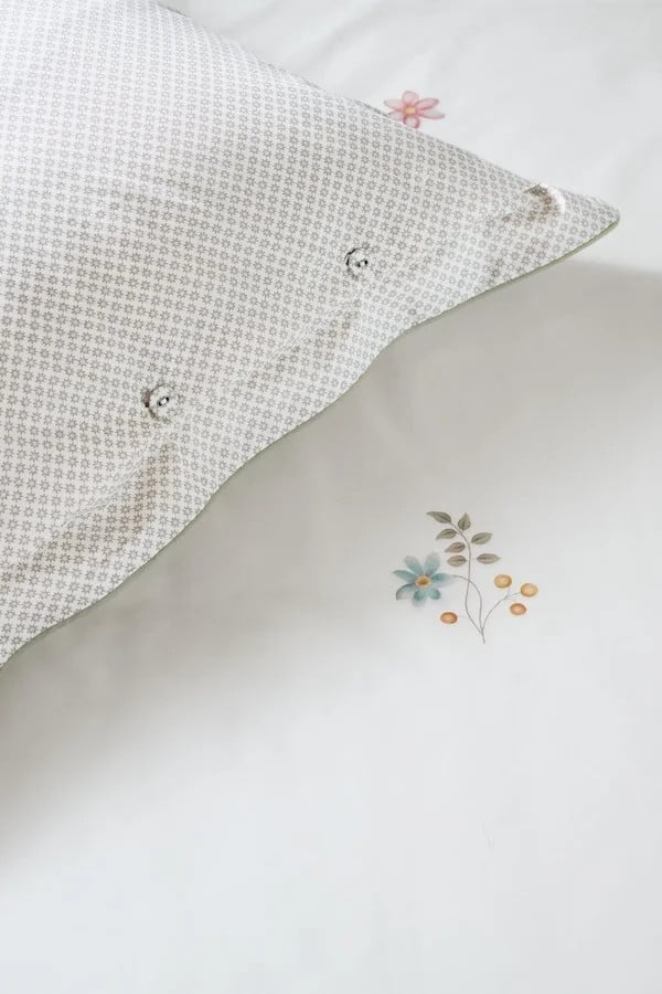 Pip Studio Mughal Flower kussensloop - Gebroken wit