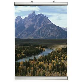 Klemmschiene Postersnapper, Aluminium, Länge 297 mm