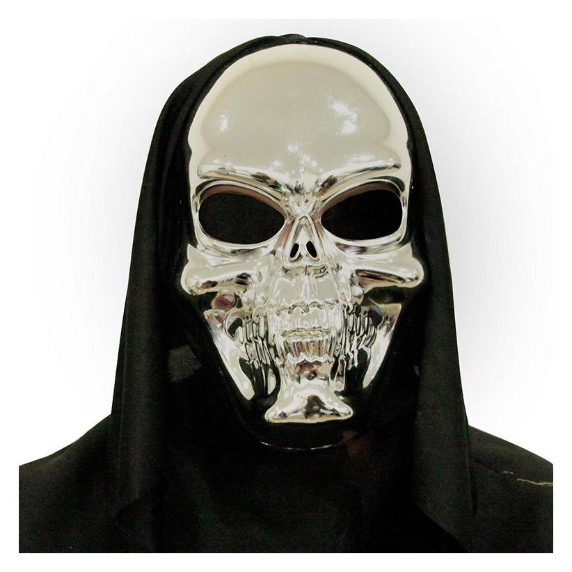 Amscan 3D-Maske Skelett Plastik Einheitsgrösse (840017-55)