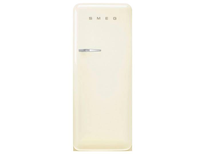 Smeg Kühlschrank, Creme, Metall, 1 Schublade(n) Schubladen, 60x150x72.8 cm, Gefrierfach, Innenraumbeleuchtung, Küchen, Küchenelektrogeräte, Kühl- & Gefrierschränke, Kühlschränke