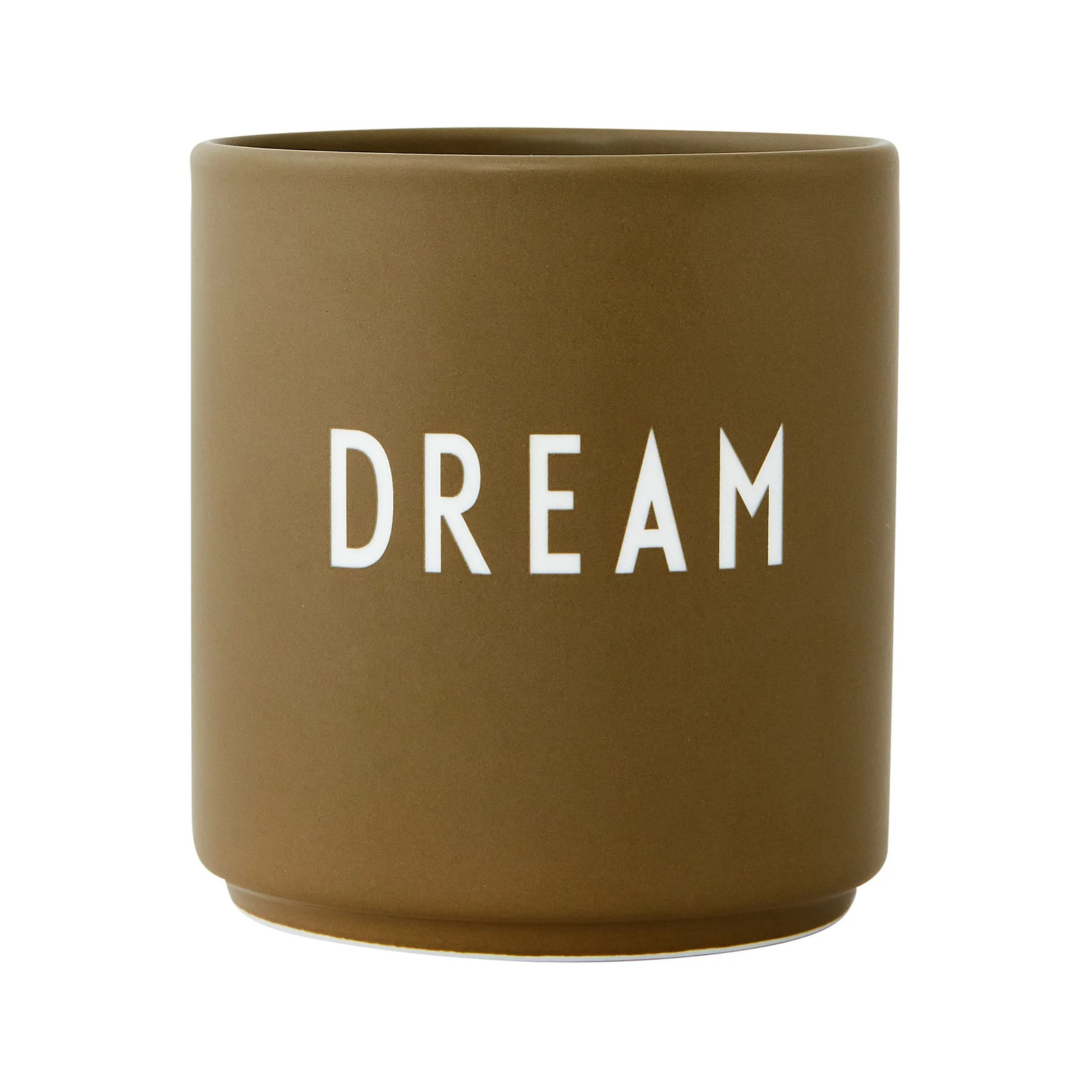 Design Letters favoriete mok Dream-olive 25 cl