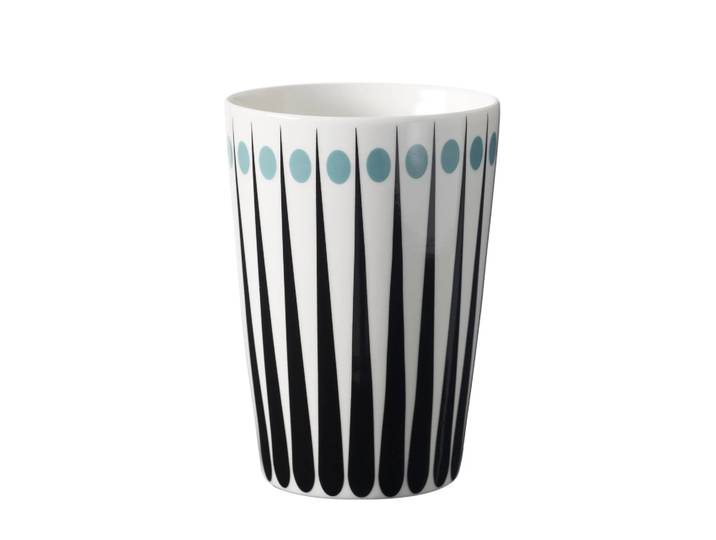 Superliving Mug Amanda blanc-aqua