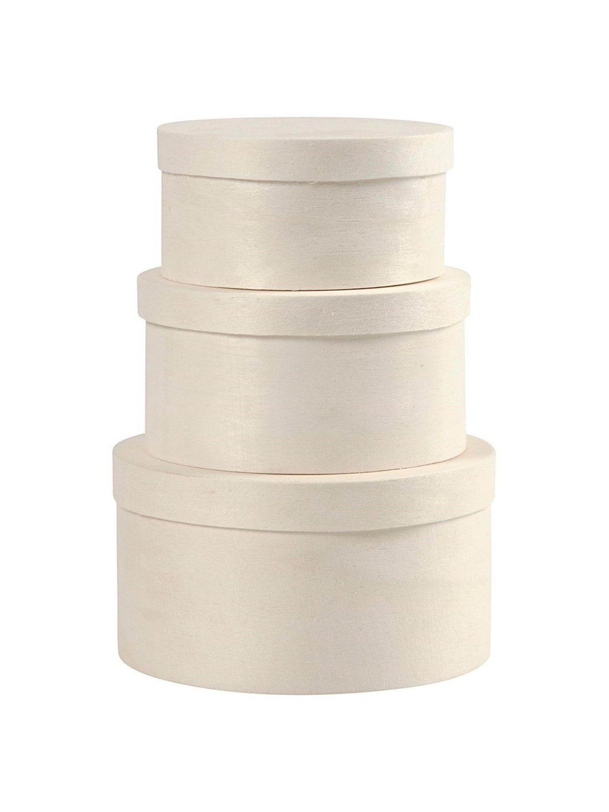 Creativ Company Round Veneer Box 3pcs.