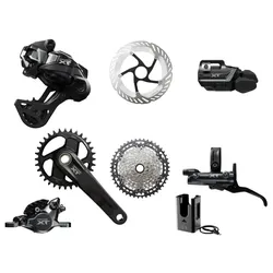 SHIMANO Deore XT Di2 Race Komplettgruppe M8200 | 9 - 45 Zähne | 180 /