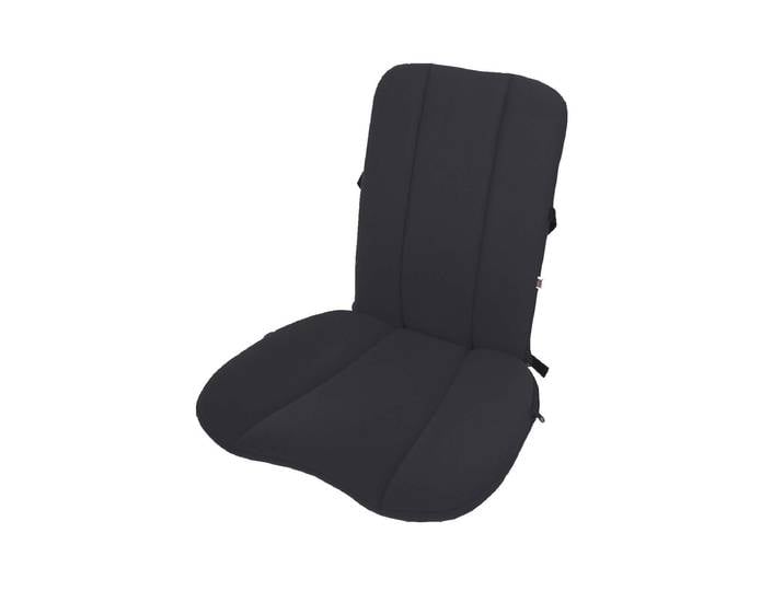 Sitzauflage SISSEL DorsaBack 1 Stück , schwarz, B:31cm T:50cm, Polyester, Polsterauflagen, Sitzauflage