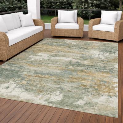 Addison Rugs Machine Washable Indoor/ Outdoor Abstract Savage Chantille Rug